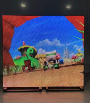 P2 RGB 320X160MM LED نافذة عرض لافتات مع عرض الفيديو