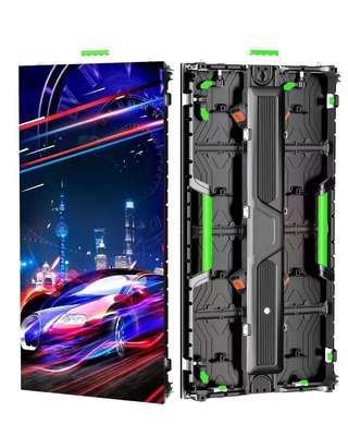 خزانة ألومنيوم P3.91 شاشة LED داخلية للإيجار 500x1000mm