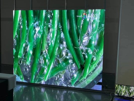 شاشة فيديو LED داخلية عالية الدقة 3840 تحديث ، لوحة إعلانات LED ملونة كاملة RGB