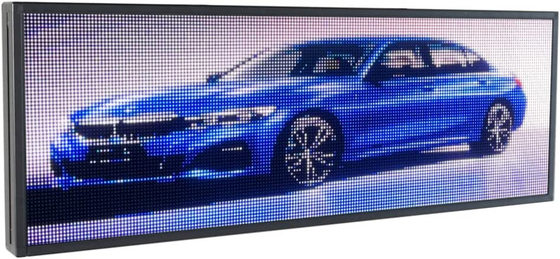 نص رسومي يظهر إشارات نافذة LED خارجية رقمية P5 RGB