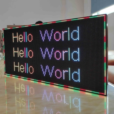 علامة التمرير LED القابلة للبرمجة P3RGB لمتجر الإعلان المفتوح