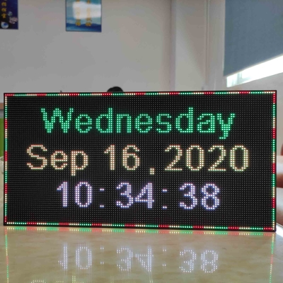 علامة التمرير LED القابلة للبرمجة P3RGB لمتجر الإعلان المفتوح