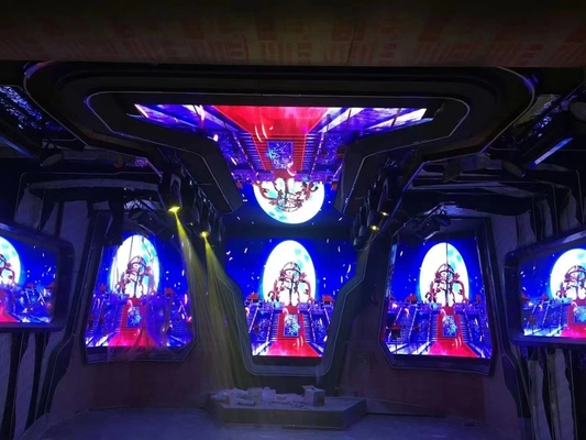 شاشة Club P2 RGB LED ، شاشة خلفية LED رقمية لتزيين السينما