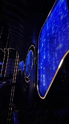 شاشة Club P2 RGB LED ، شاشة خلفية LED رقمية لتزيين السينما