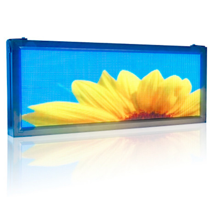 إعلانات الفيديو الخارجية P5 RGB Monument LED Signs لمطعم المتجر