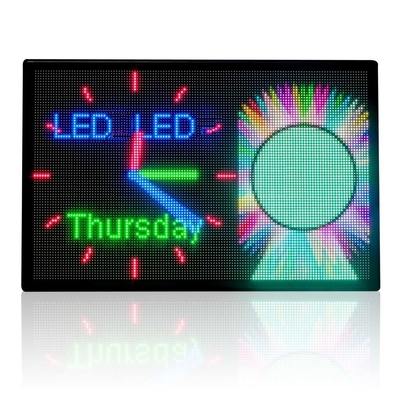 P8MM RGB بالألوان الكاملة الخارجية LED علامات رقمية واي فاي لوحة إضاءة قابلة للبرمجة