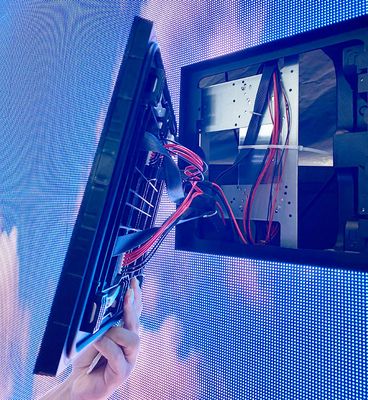 شاشة عرض P10 للخدمة الأمامية ، وحدة LED للخدمة الخارجية ، شاشة عرض فيديو