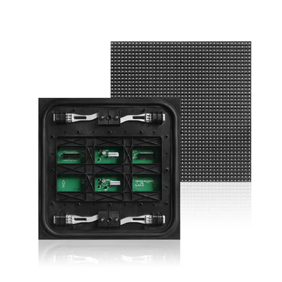 شاشة الخدمة الأمامية شاشة الإعلانات الخارجية LED P8RGB 320X320MM الوحدة النمطية