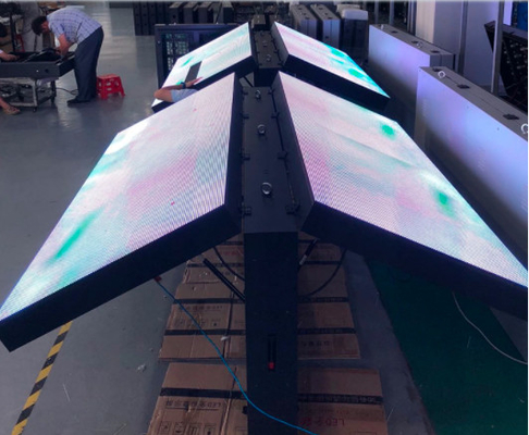 شاشة LED للخدمة الأمامية للإعلانات الخارجية P6.67 شاشة عرض نموذجية 320X160MM P6.67