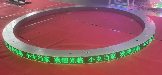 شاشة LED منحنى الوحدة اللينة ، شاشة LED SDK مخصصة لتزيين المطاعم