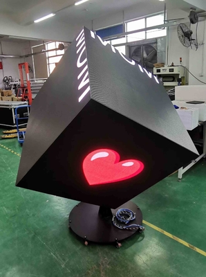 تخصيص 640x640 LED مكعب شاشة 6 الجوانب