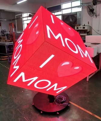 تخصيص 640x640 LED مكعب شاشة 6 الجوانب