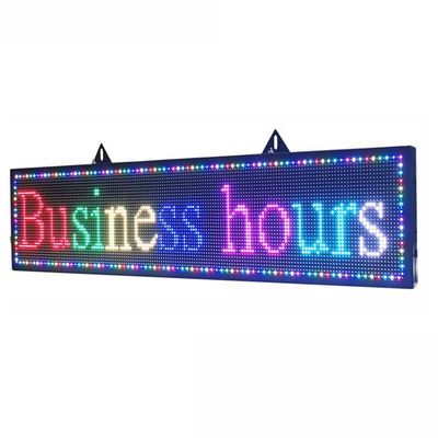 32 * 128 سم شاشة LED للإعلانات لوحة تسجيل PSE علامات LED قابلة للبرمجة داخلي