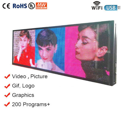 HD Player P5 علامة LED خارجية مزدوجة الوجهين للكنائس 5000mcd عالية السطوع