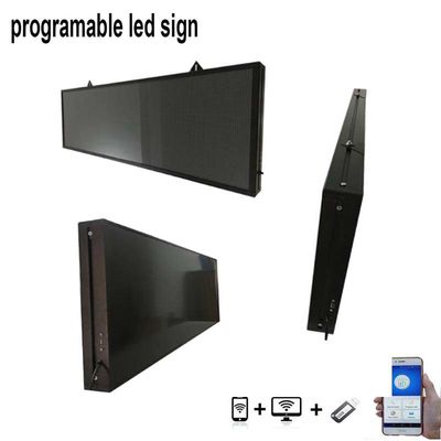 P10 USB قابلة للبرمجة LED نافذة عرض علامات 220V علامات LED داخلية للأعمال