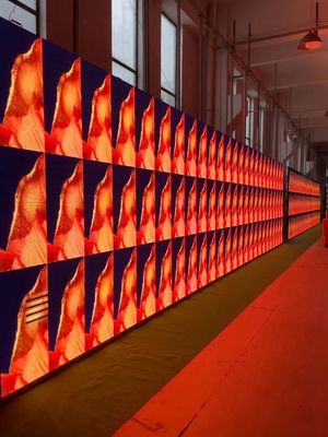 شاشة LED الخارجية الثابتة P10 RGB SMD 3535 لمركز التسوق