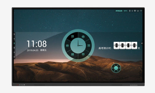 شاشة لمس LCD تعمل بالأشعة تحت الحمراء مقاس 55 بوصة 350cd مع أدوات الكتابة