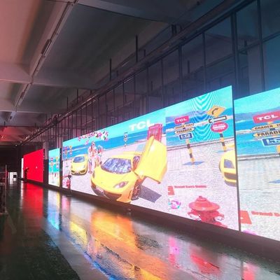 320 * 160 مم LED لوحة إعلانات تلفزيونية خارجية ، لوحات عرض حائط فيديو 60 هرتز