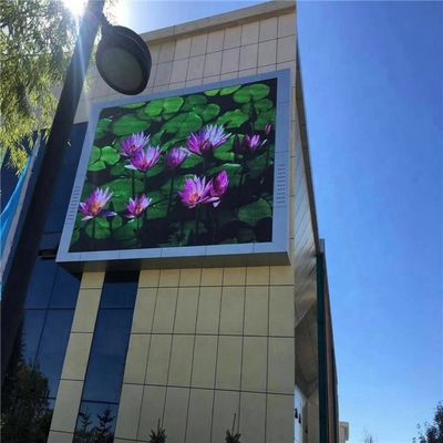 شاشة عرض الإعلانات LED الخارجية P8mm P10mm مع تباين عالٍ