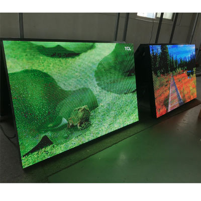 شاشات إعلانات خارجية LED لاسلكية من الجيل الثالث 3G 4G 192 مم * 192 مم