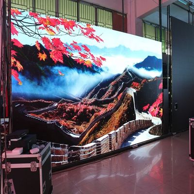 64x64dots تأجير شاشة LED المرحلة ، P3.91 P4.81 LED تأجير لوحة الفيديو