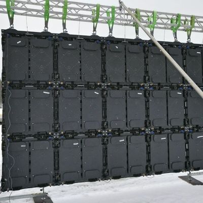 P4.81 تأجير شاشة فيديو LED ، 7.5 كجم تأجير شاشة كبيرة للأحداث
