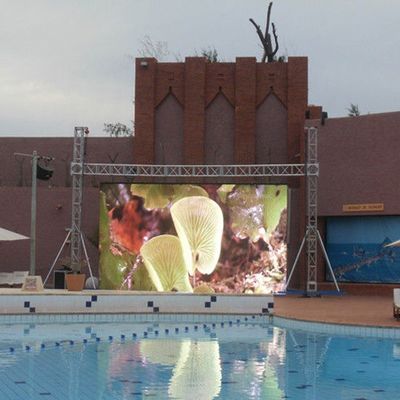 65536 نقطة في الهواء الطلق تأجير شاشة كبيرة ، لوحة عرض LED قابلة للطي