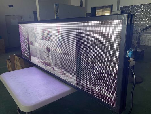 الفتح الأمامي P10 RGB SMD3535 LED لافتات رقمية خارجية