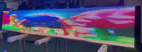 48X300 P6.67 RGB LED Video Display IP65 مع وحدة تحكم Nova TB2