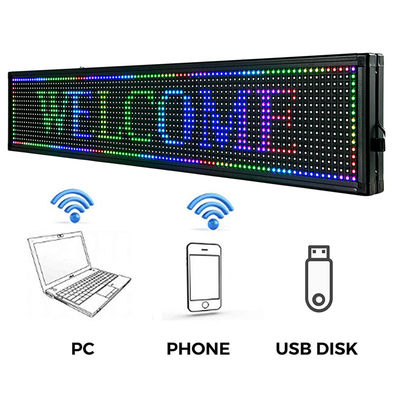 علامات العرض الرقمية الخارجية LED P10 RGB مزدوجة من جانب للإعلان