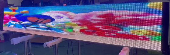 160 * 320 مم وحدة P6 LED لافتات نصب مع نظام إرسال Nova TB