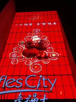 إضاءة أمامية بتقنية LED وشاشة شفافة P3.91