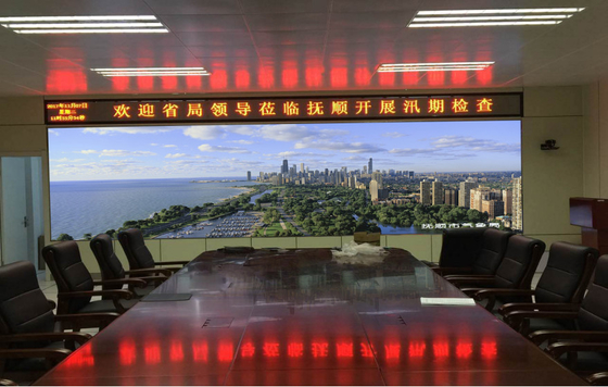 شاشة LED داخلية ثابتة عالية الدقة P1.25mm 640 * 480 خزانة ألومنيوم
