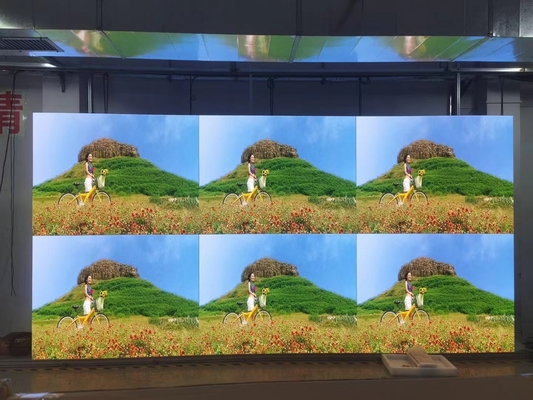 شاشة عرض LED داخلية P1.667 مع خزانة ألومنيوم 640 × 480 مم