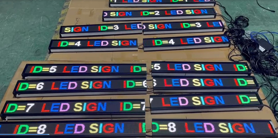 مخصص P3mm RGB LED متحرك تسجيل المجلس مع مبادل 16port