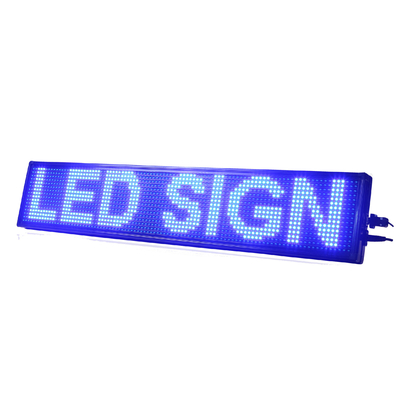 ماء في الهواء الطلق P10mm قابل للبرمجة التمرير علامات LED للإعلان