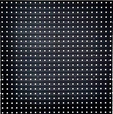 شاشة LED الخارجية الثابتة PSE P10mm RGB مع وحدة قفل الفتح الأمامي
