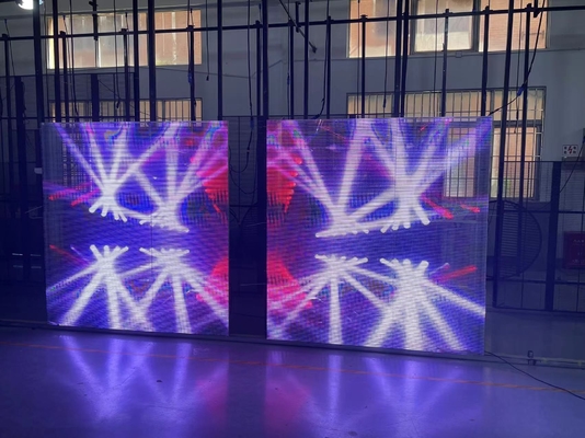 الإضاءة الجانبية 20M انظر من خلال شاشة LED P3.91-7.8 3840Hz Refresh