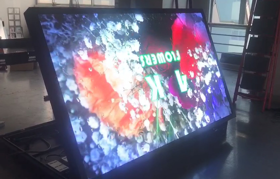 P3RGB 1920x1152mm شاشة LED للخدمة الأمامية PSE معتمد من جدار الفيديو