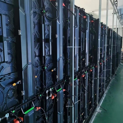 شاشة LED خارجية للإيجار مع خزانة 500x500 500x1000mm