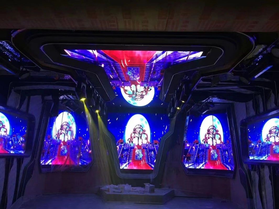 شاشة Club P2 RGB LED ، شاشة خلفية LED رقمية لتزيين السينما