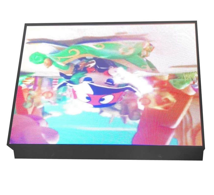 P6 LED وحدة خارجية RGB بالألوان الكاملة للفيديو مع خزانة ألومنيوم للخدمة الأمامية