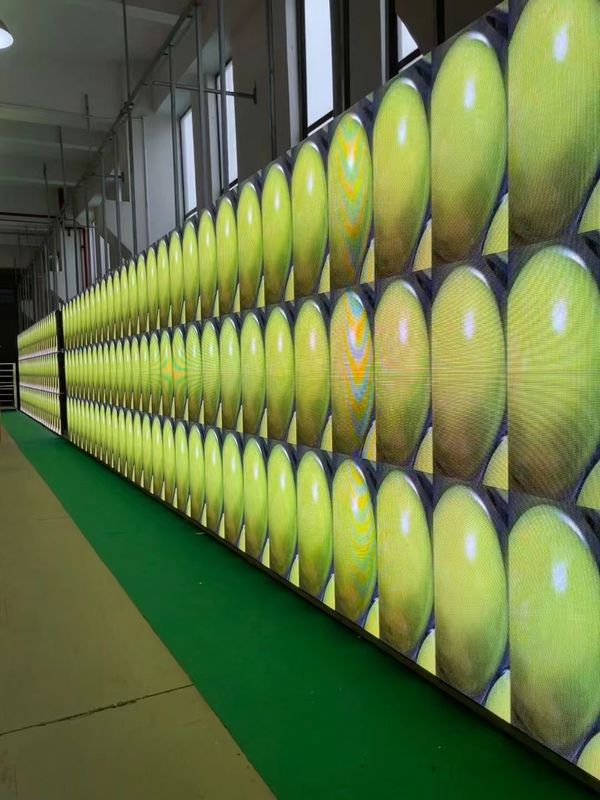 SMD P6 RGB بالألوان الكاملة LED لافتات خارجية 1 8 مسح للإعلان